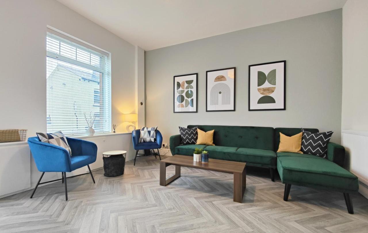 Vila Stott House - Bright Spacious Townhouse 15 Minutes To Central Manchester With Free Parking Exteriér fotografie
